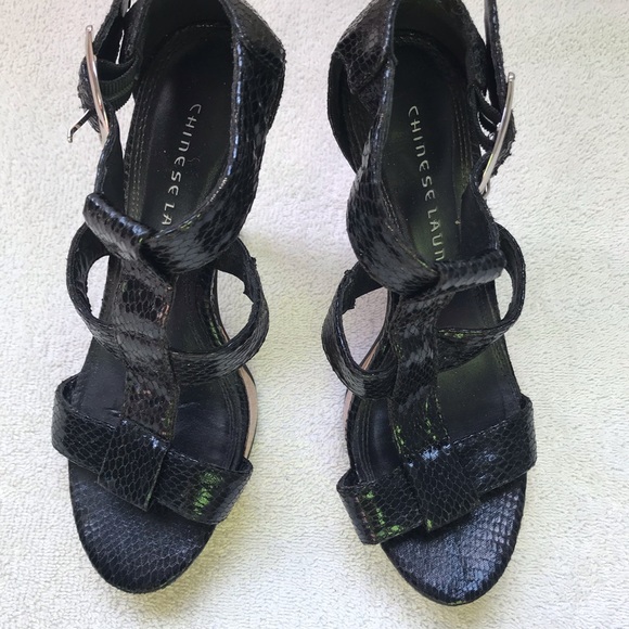 SOLD sandal heels by Chinese Laundry Size 7M - Picture 3 of 7